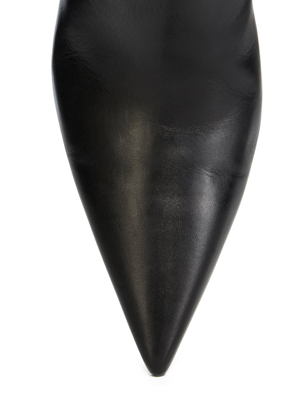 Rick Owens Ankle Boot With Pointed Toe And Sculptural Heel In Black