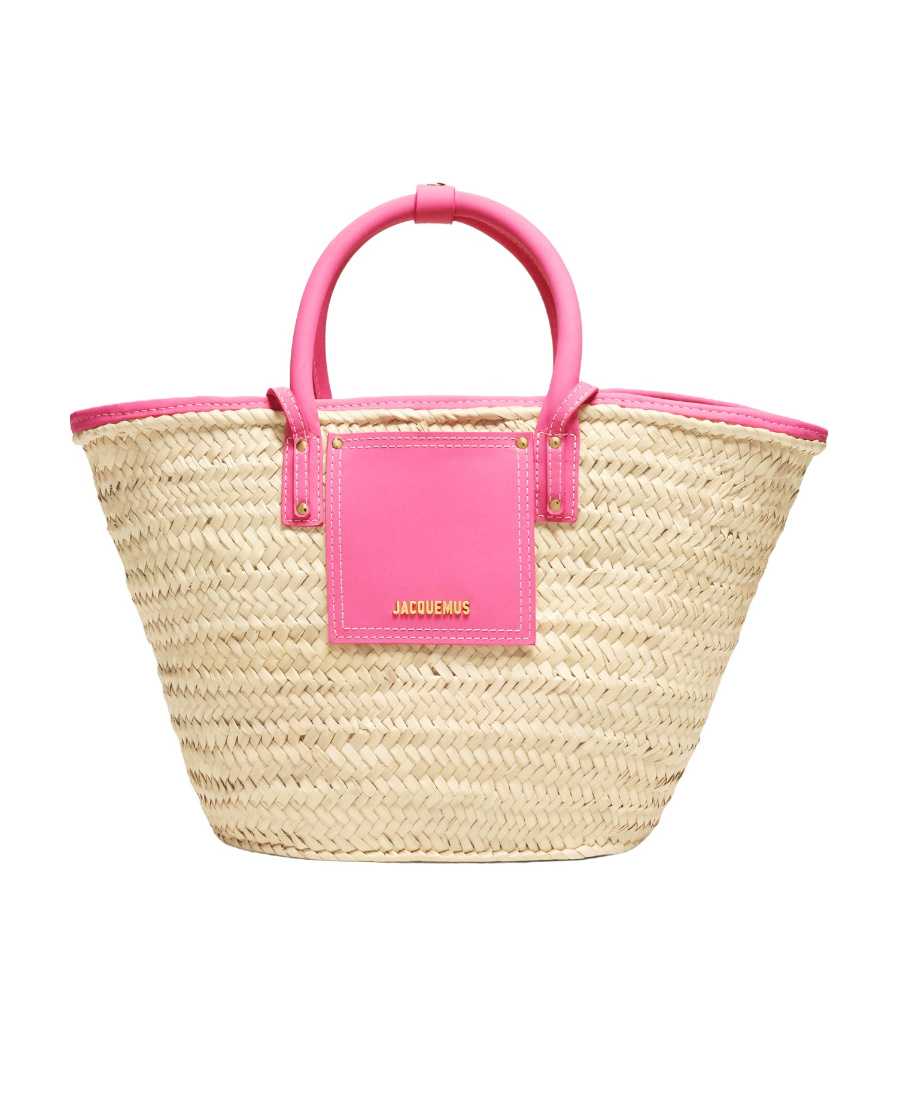 Jacquemus Neutral Le Panier Soli Tote Bag In Nude