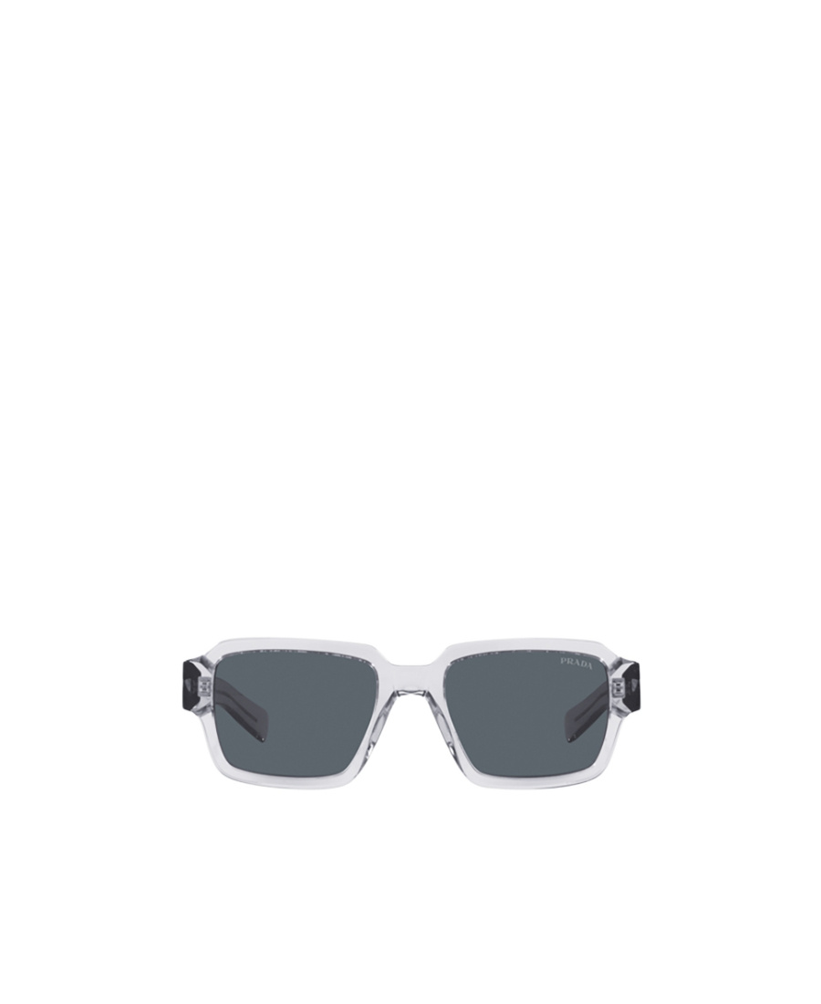 Prada Eyewear Rectangular Frame Sunglasses In Gray