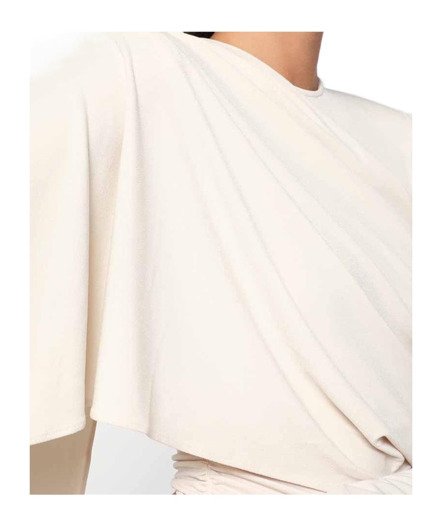 The Andamane Xenia Ivory Mini Dress In White