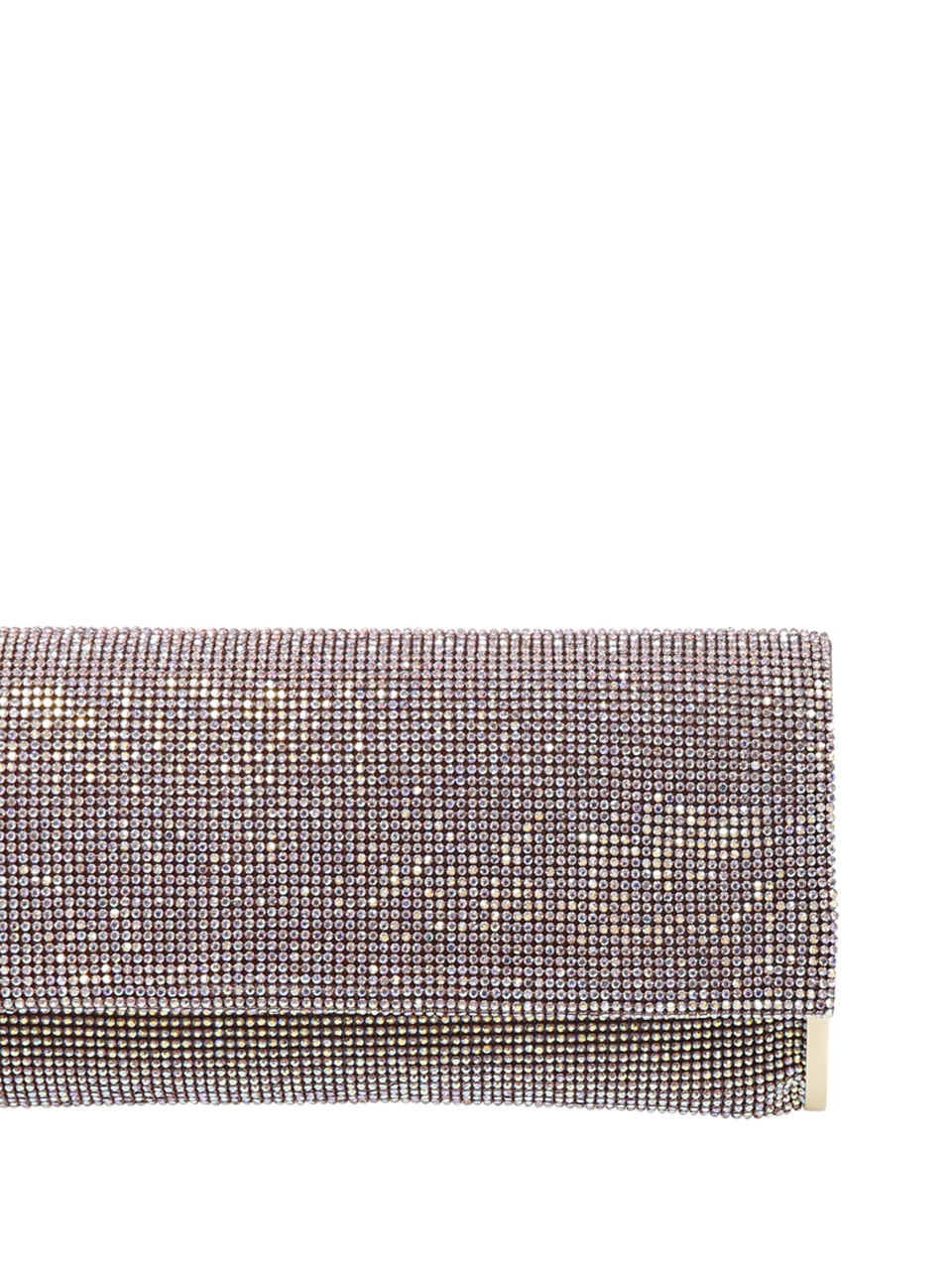 Benedetta Bruzziches Water Drill Flip Cover Hand Bag In Gray