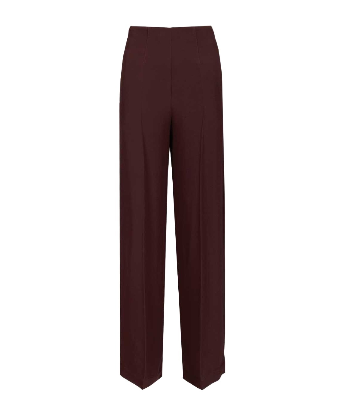 Forte Forte Envers Satin Palazzo Pants In Brown
