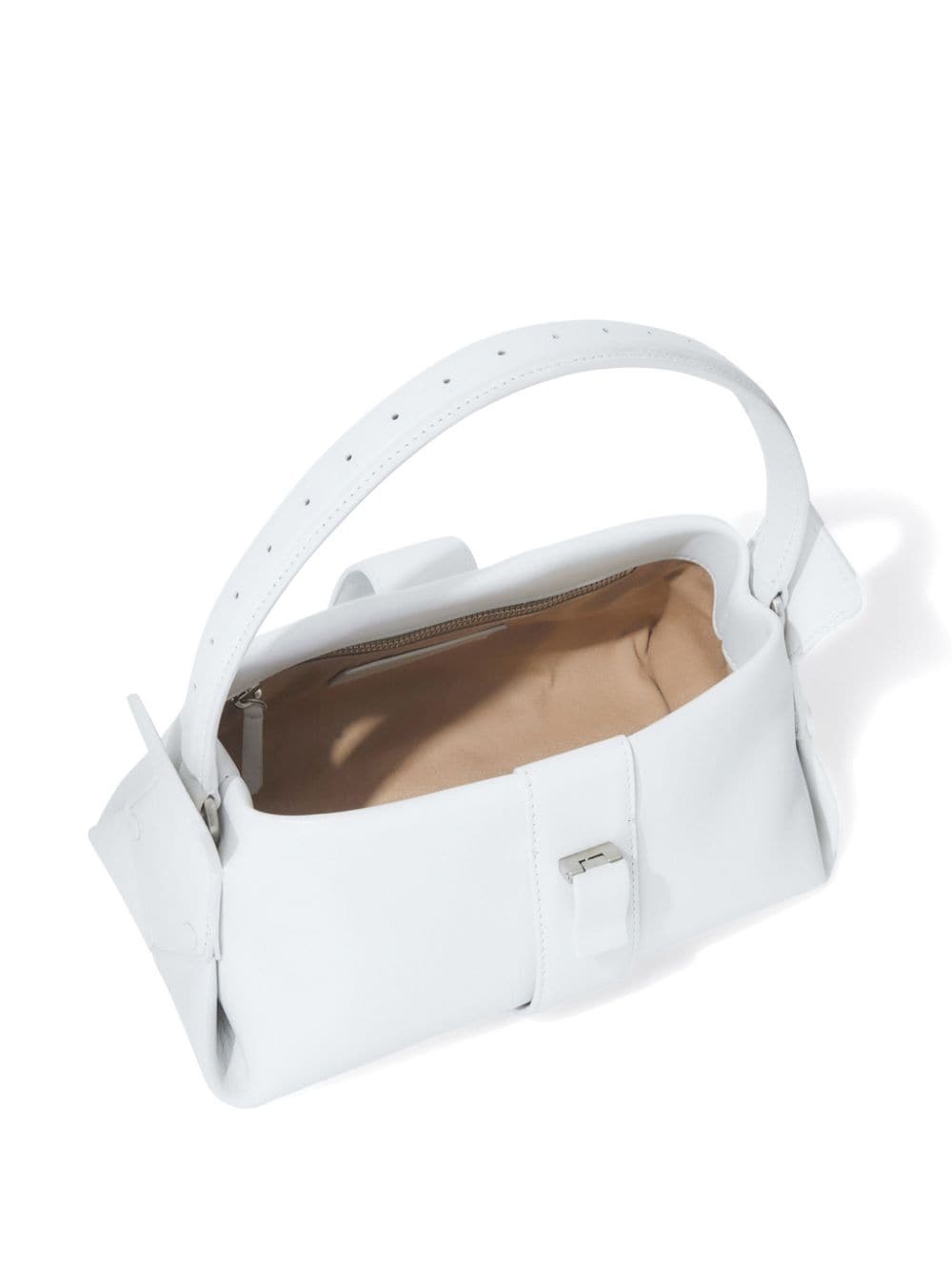 Proenza Schouler Park Leather Shoulder Bag In White