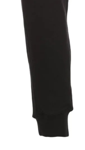 Stone Island Shearling And Suede Cargo Trousers In Black