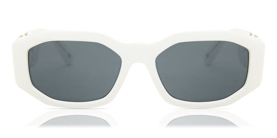 Versace Eyewear Rectangular Frame Sunglasses In Neutral