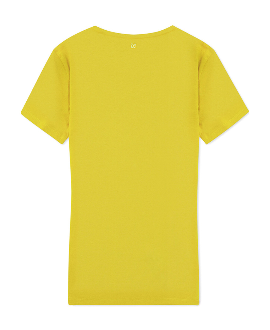 Weekend Max Mara Short-sleeved T-shirt In Yellow