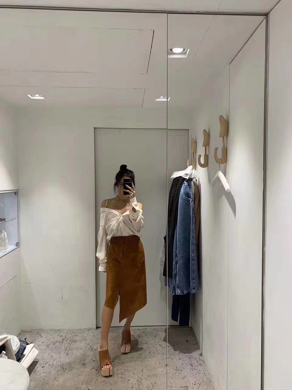 Maison Margiela Classic Plain Shirt In White