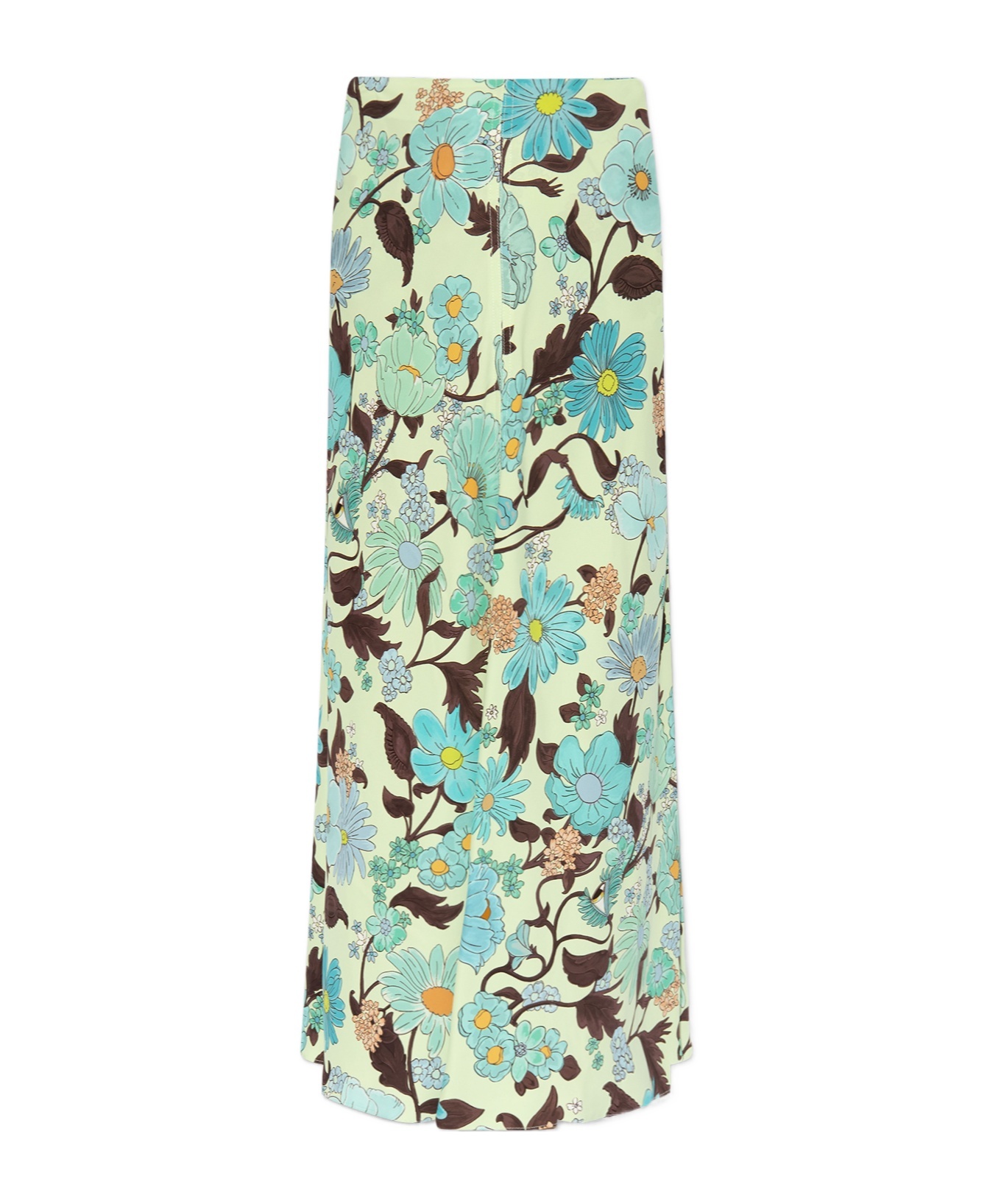 Stella Mccartney Lady Garden Print Maxi Skirt In Multicolor