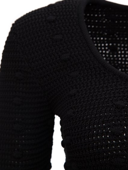 BOTTEGA VENETA KNITTED COTTON TOP