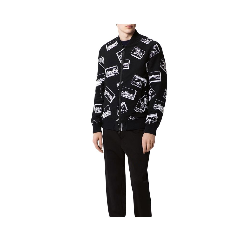 KENZO PRINTED BASEBALL JACKET