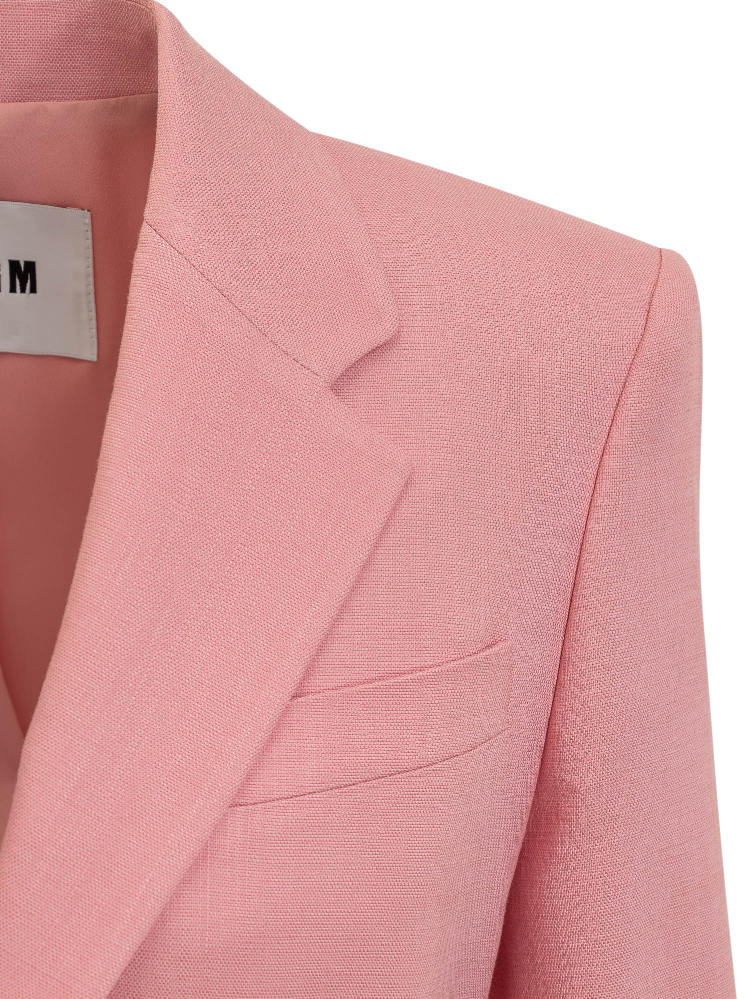 Msgm Blazer In Pink