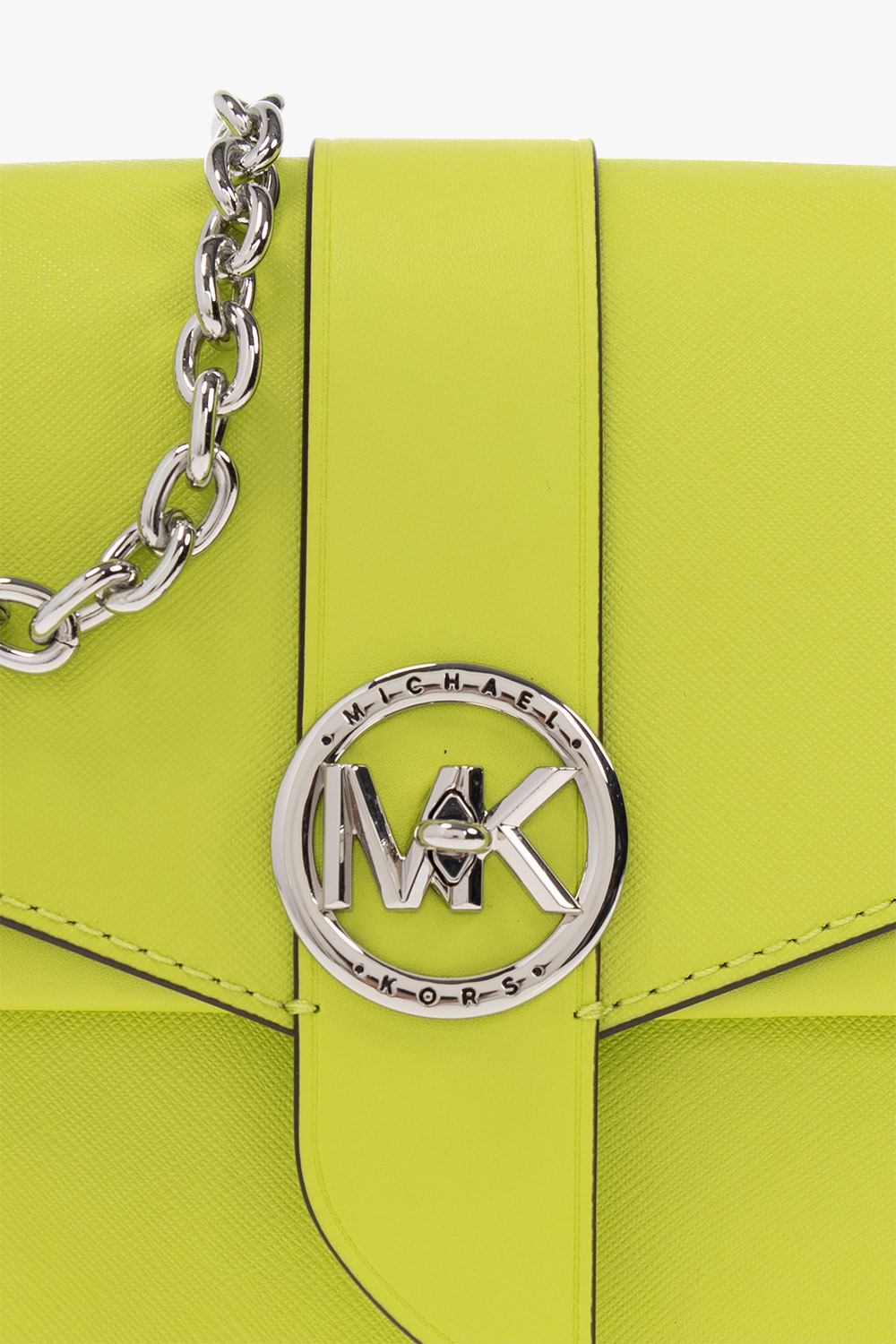 Michael Michael Kors Greenwich Shoulder Bag In Green