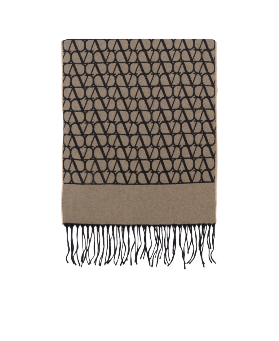 Valentino Toile Iconographe Reversible Scarf In Multicolor