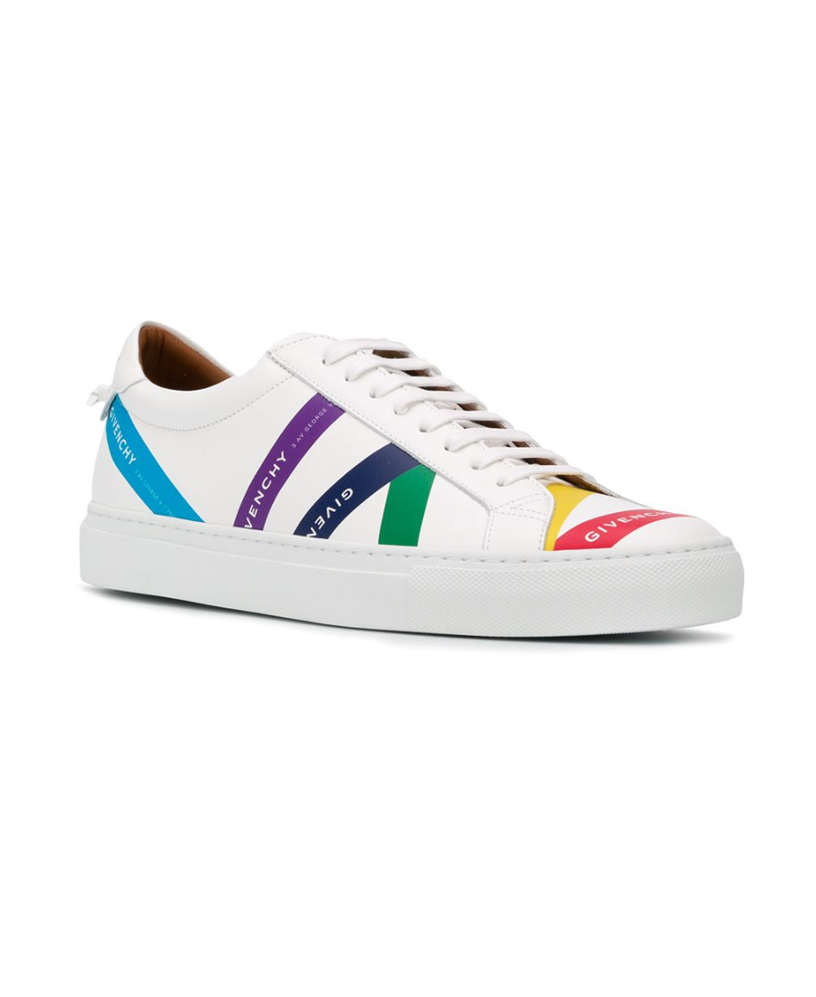 Givenchy Urban Street Logo Sneakers In White