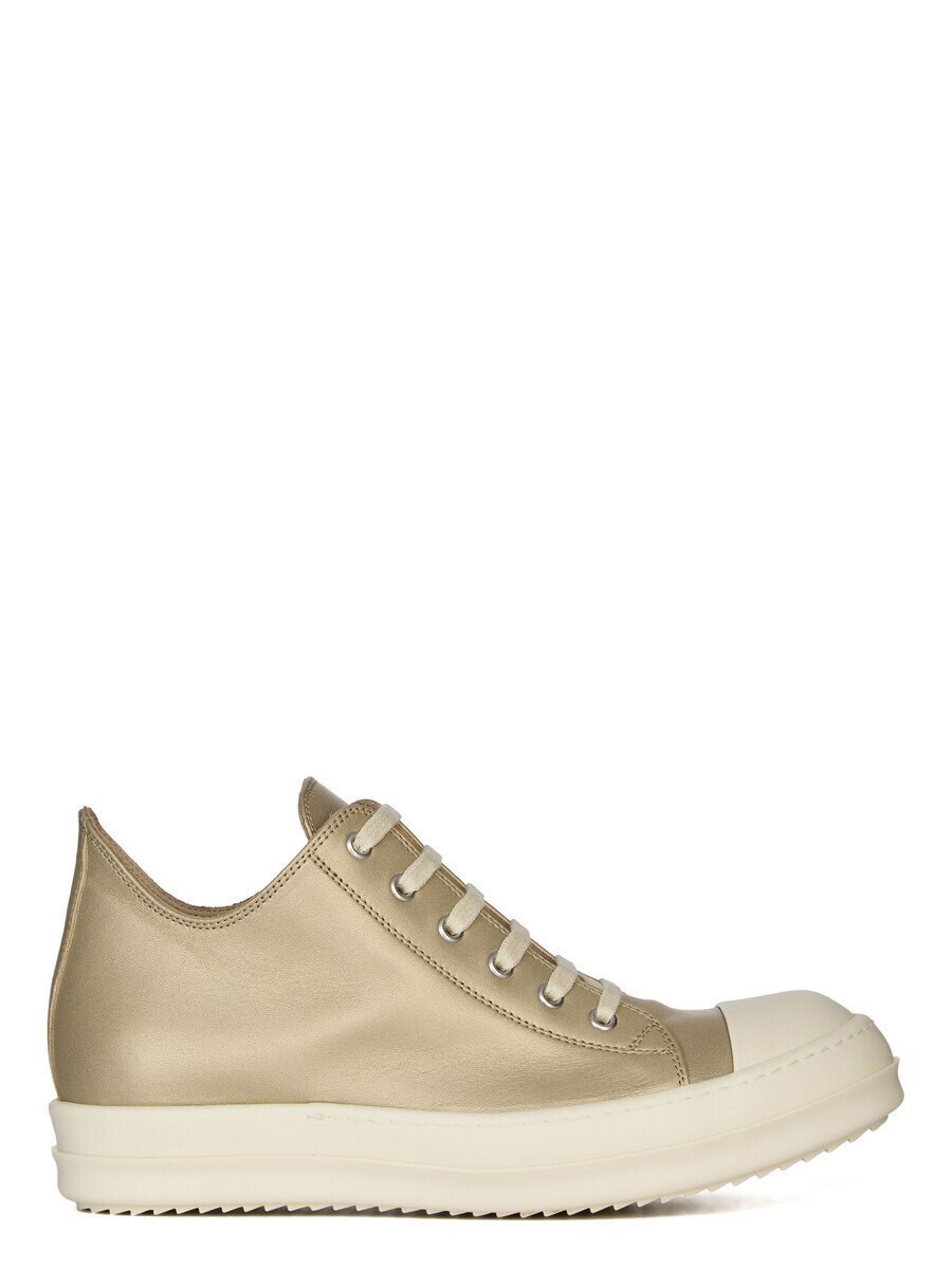 RICK OWENS LACE-UP LOW-TOP SNEAKERS