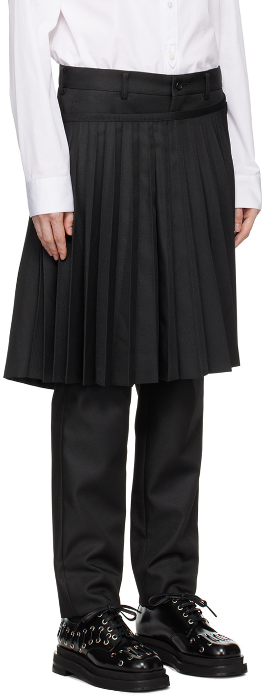 COMME DES GARÇONS LAYERED TROUSERS
