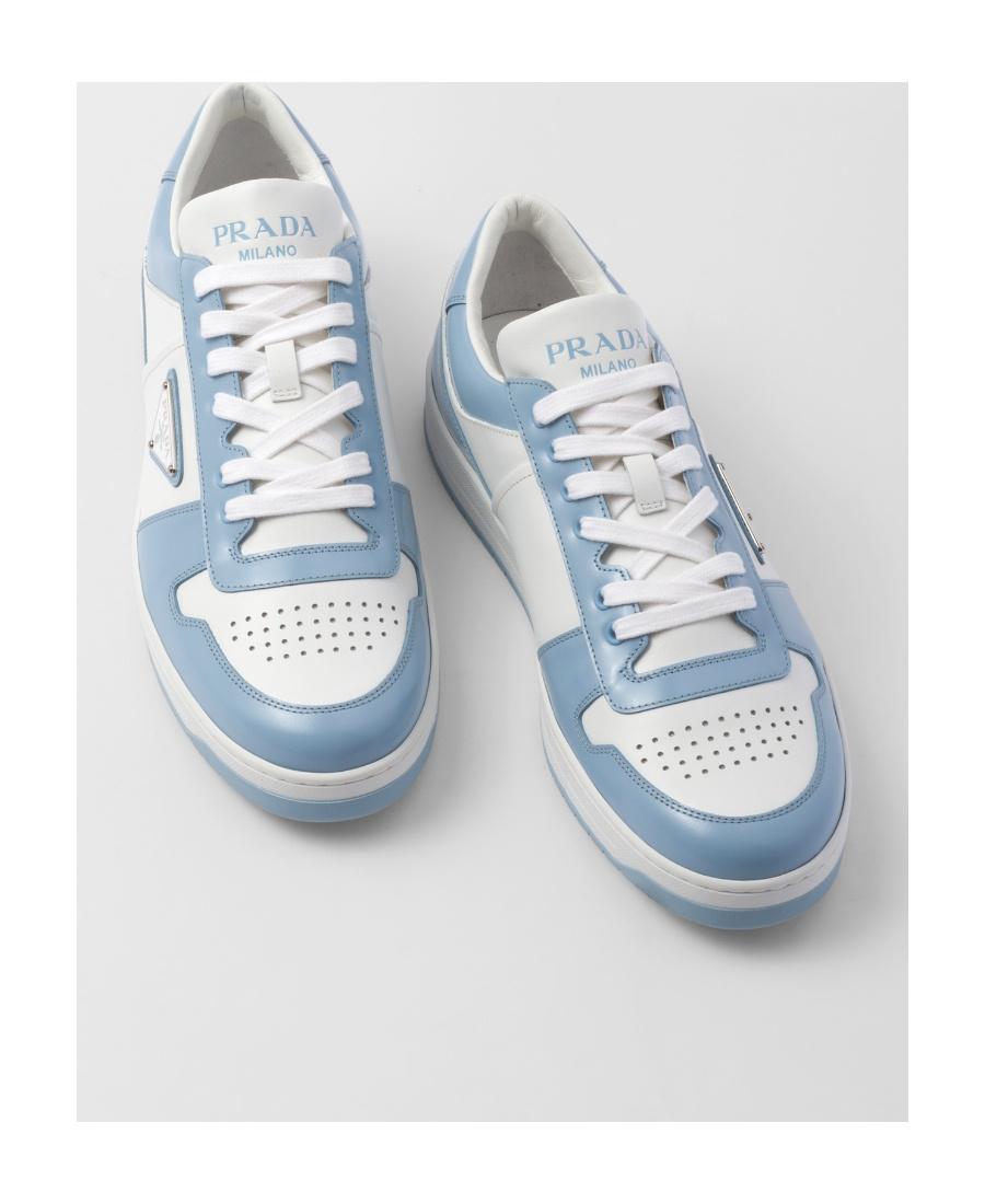 Prada Downtown Low-top Sneakers In White