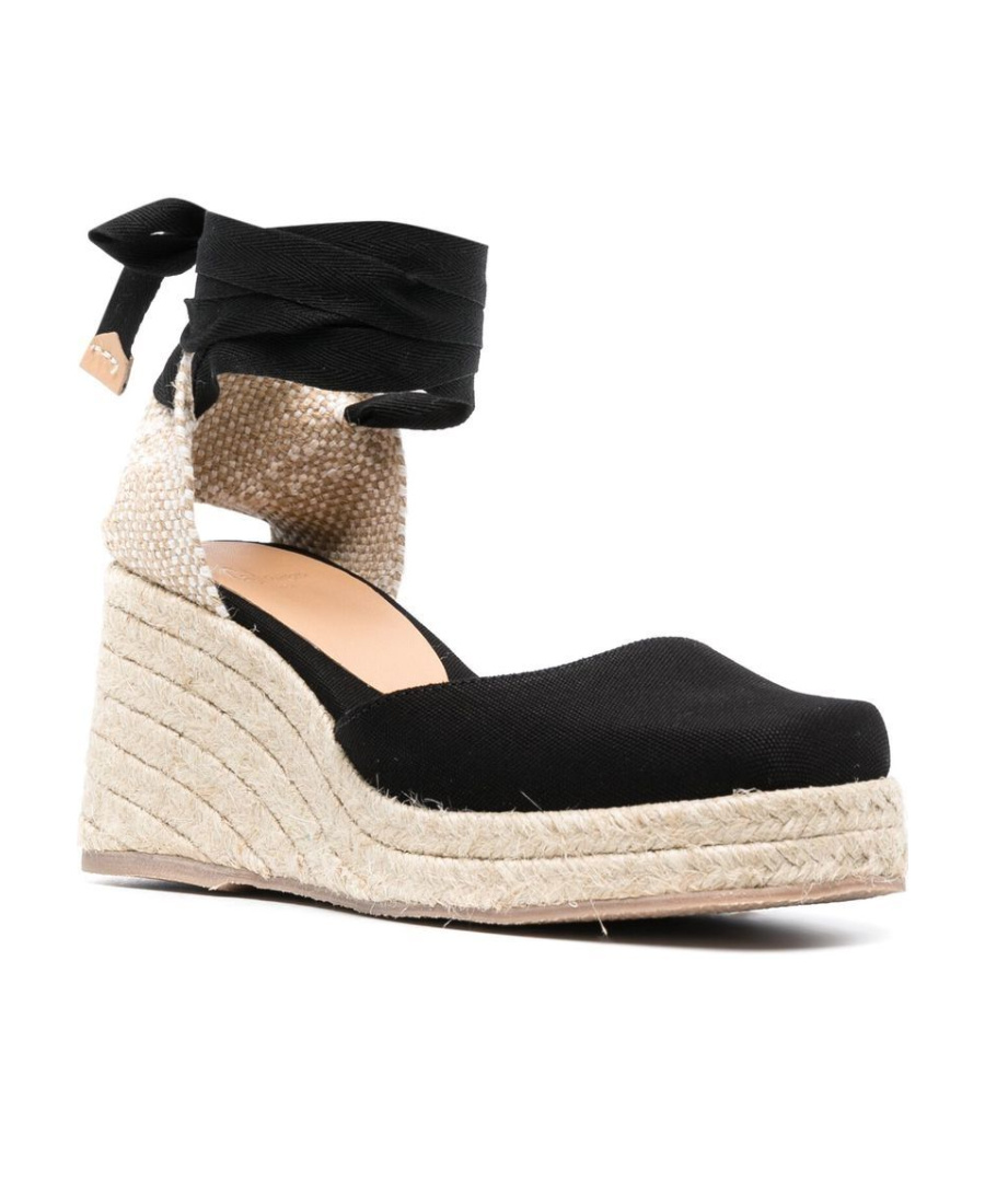 Castaã±er Castaner Women's Flat Shoes Black In Nude