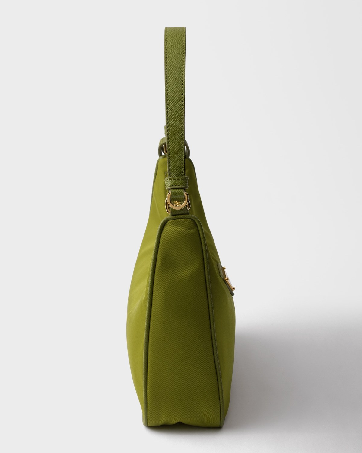 Prada Re-edition 2005 Re-nylon And Saffiano Mini Bag In Green