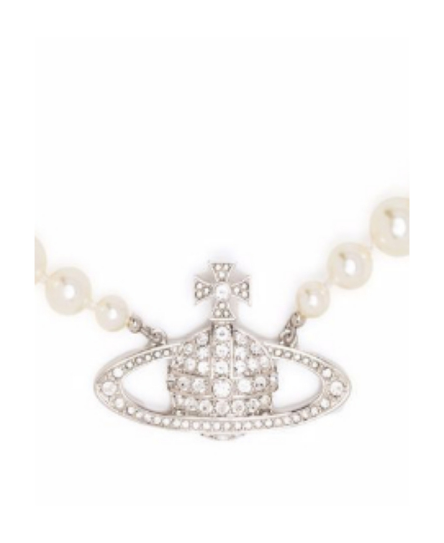 Vivienne Westwood Pearl Necklace In White