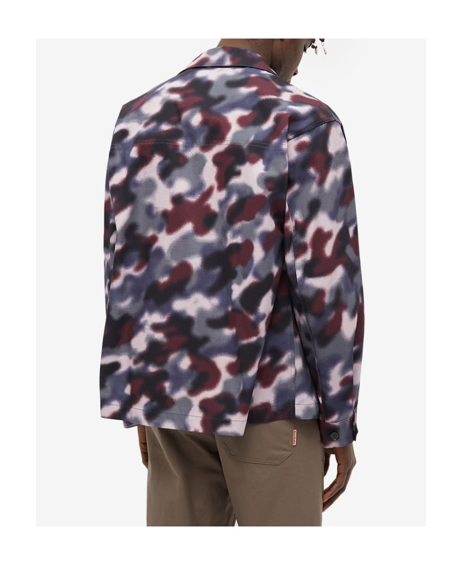 Kenzo Cloud Camo Printed Jacket In Multicolor
