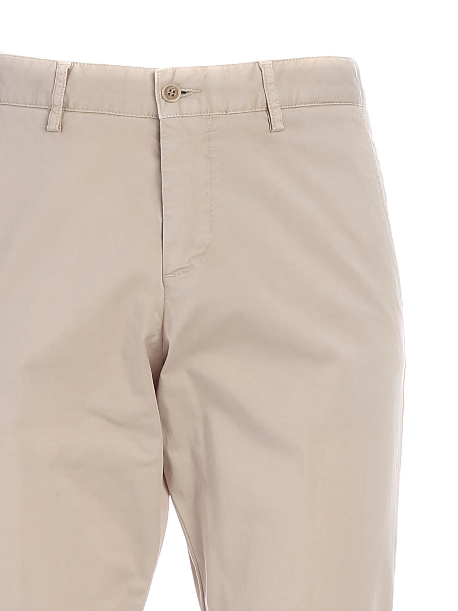 Paul & Shark Leisure Trousers In Nude