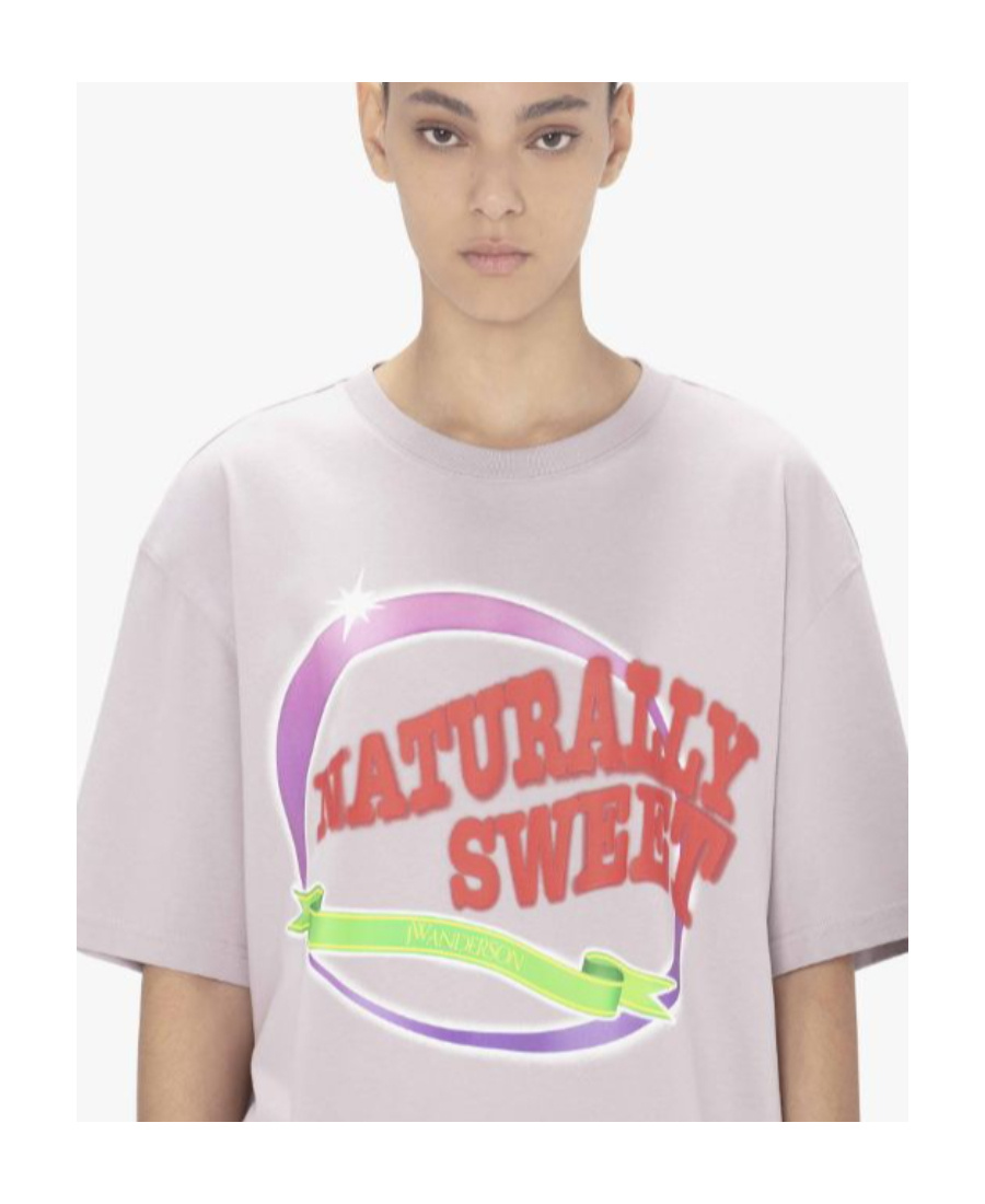 Jw Anderson J.w. Anderson Naturally Sweet T-shirt In Gray
