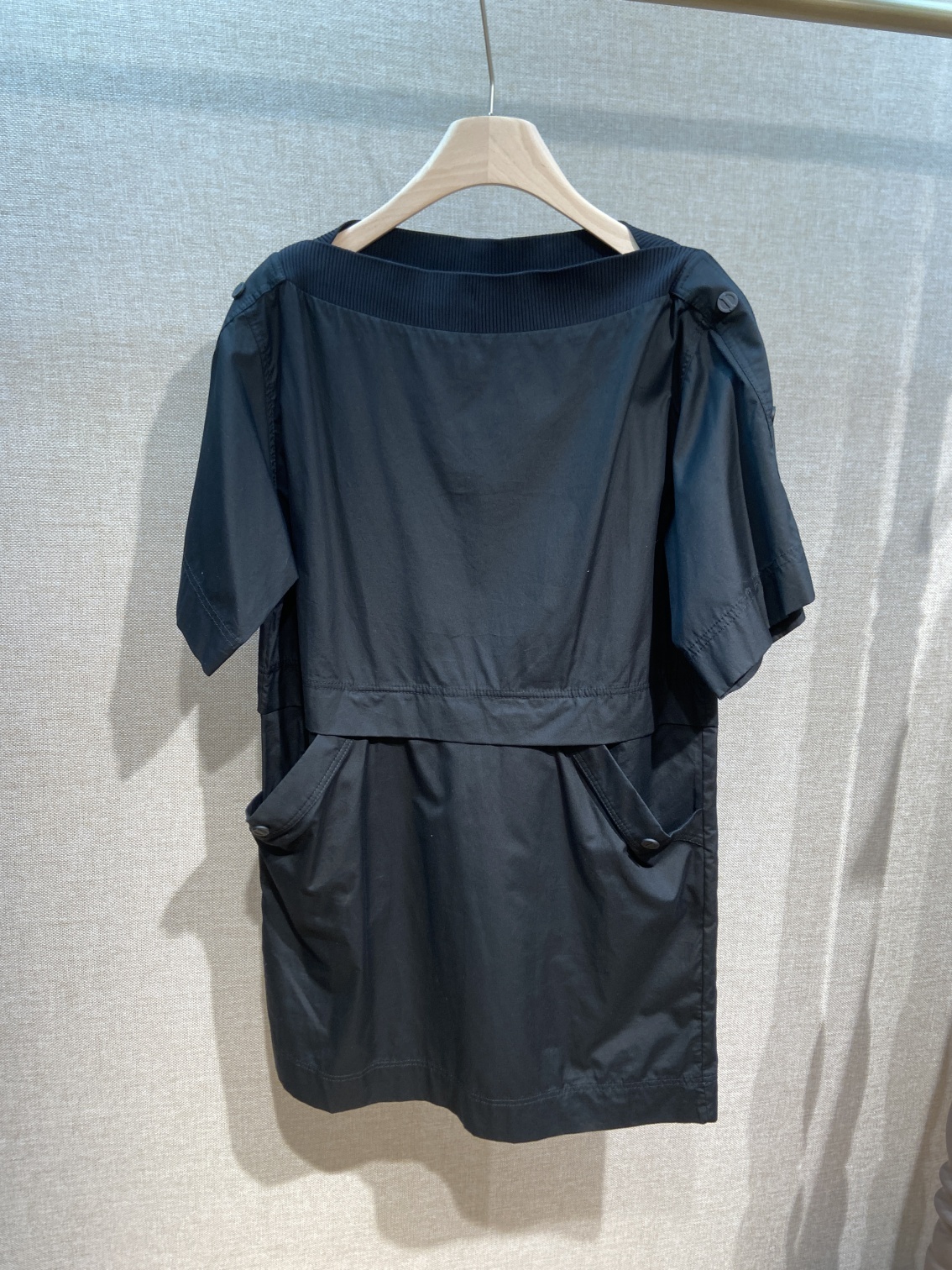Iceberg Short Sleeve Dress In Blue