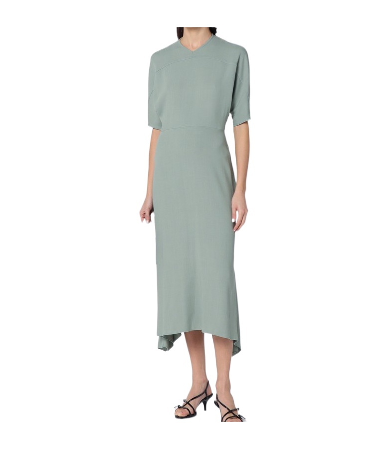 VICTORIA BECKHAM BLENDED MID-LENGTH DRESS