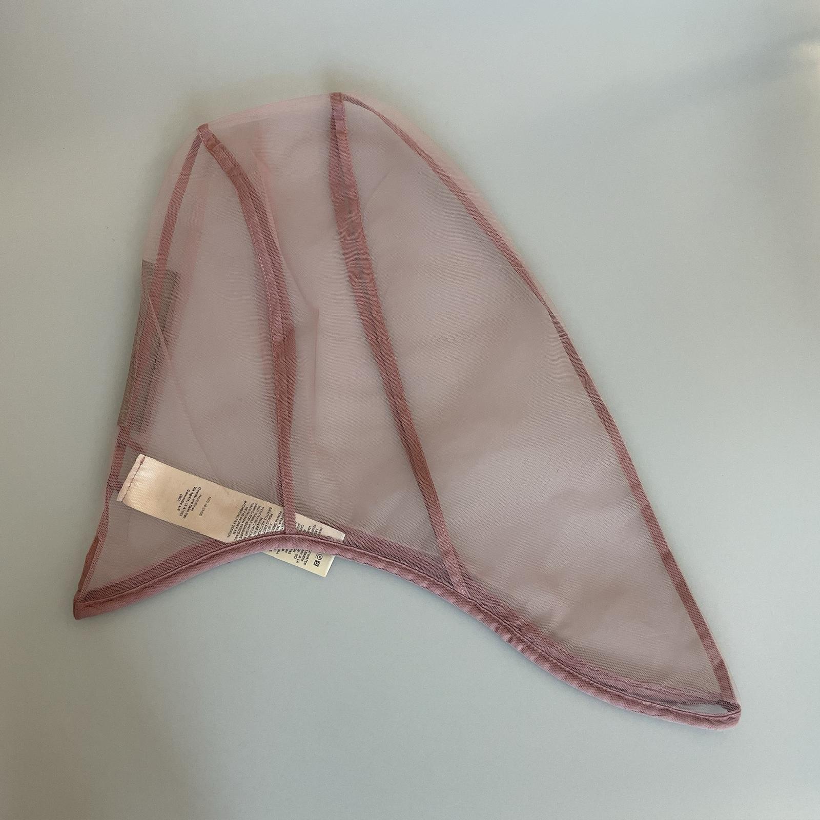 Rick Owens Long Tulle Beanie In Pink