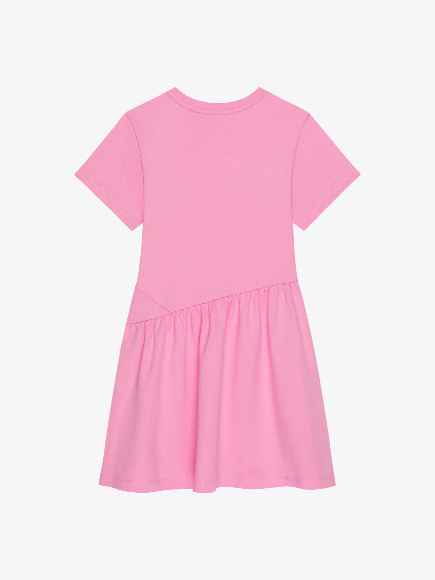 GIVENCHY ROUND-COLLAR SHORT-SLEEVE DRESS