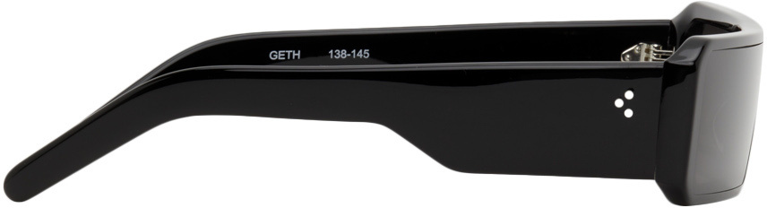 Rick Owens Rectangle Frame Sunglasses In Black