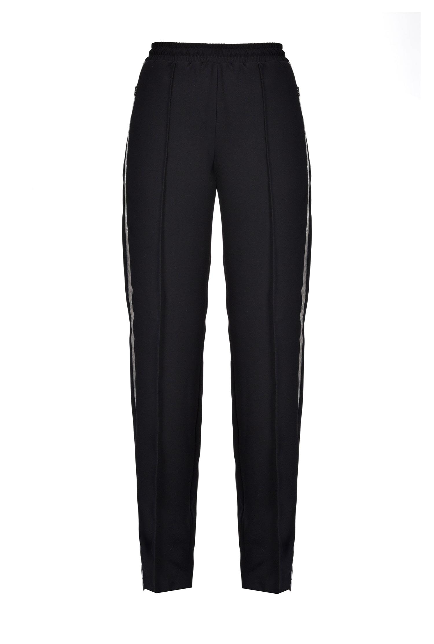 Pinko Straight Sweatpants In Black