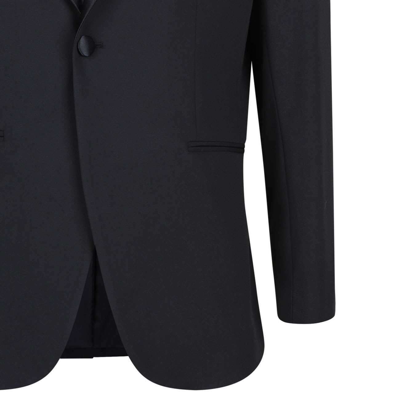 Selected Long-sleeved Suit Jacket In Black