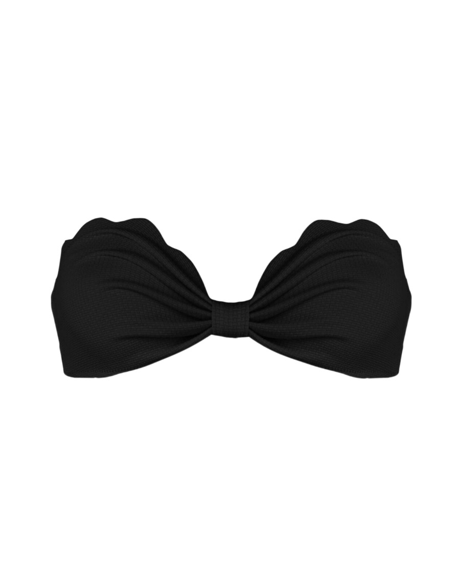 MARYSIA ANTIBES SCALLOPED-EDGE BIKINI TOP