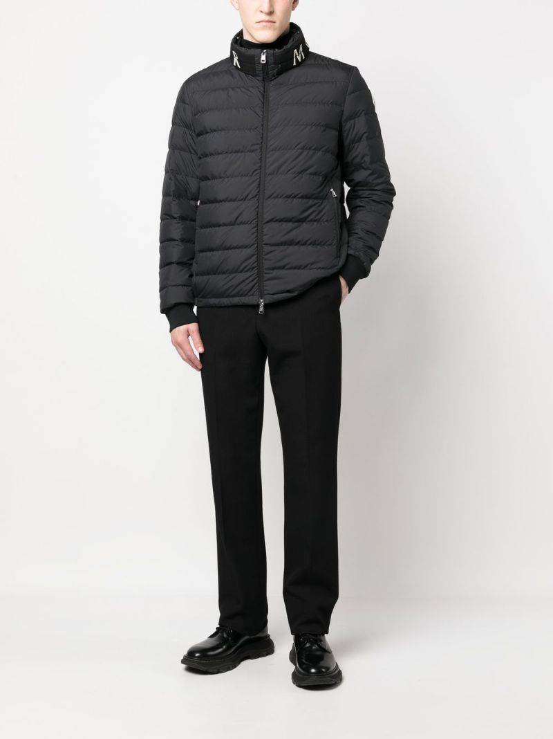 Moncler Akio Archivio Down Jacket In Black