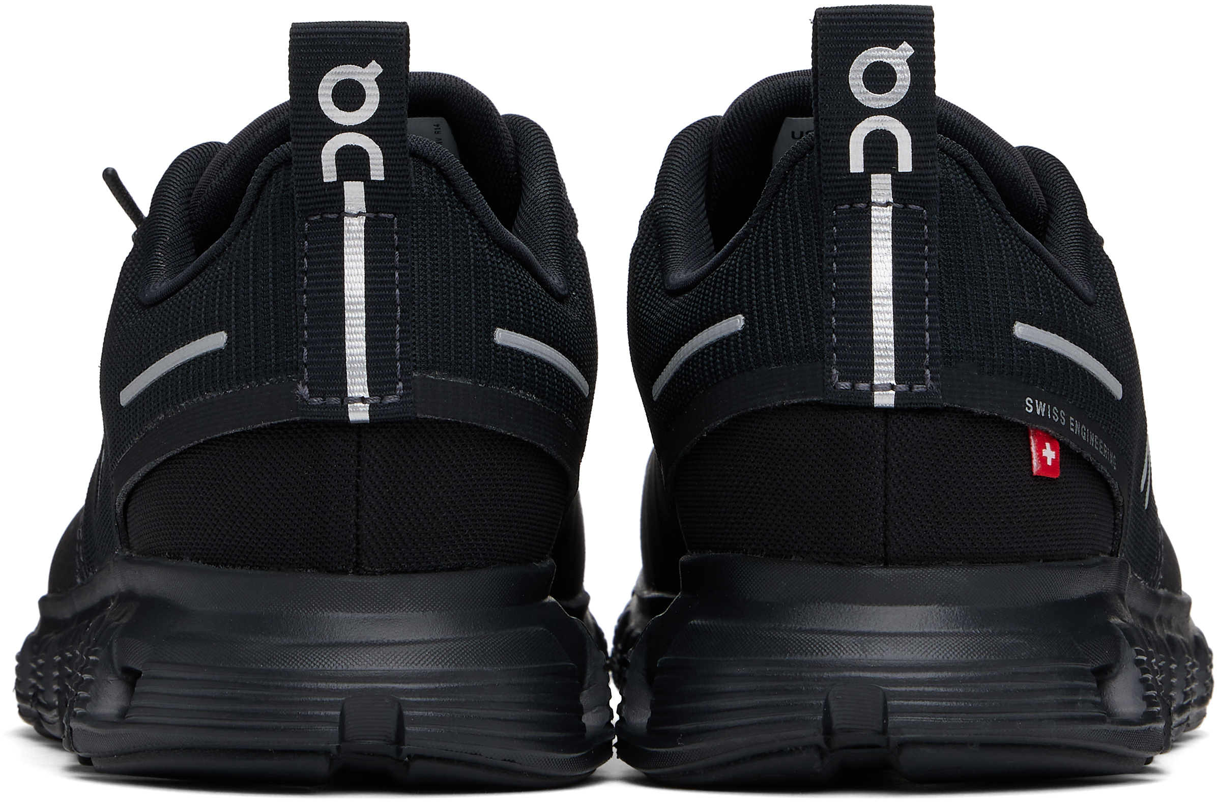 On Running W Cloud Sneakers In Black