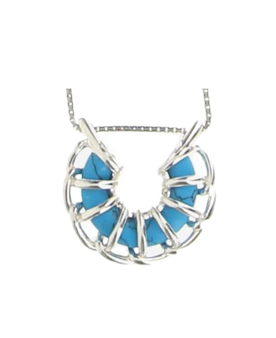 Bottega Veneta Weave Necklace In White
