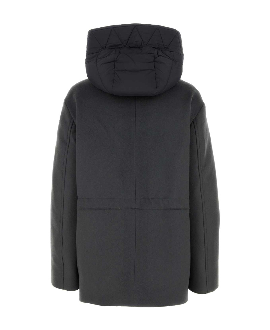 Moorer Layered Padded Jacket In Black
