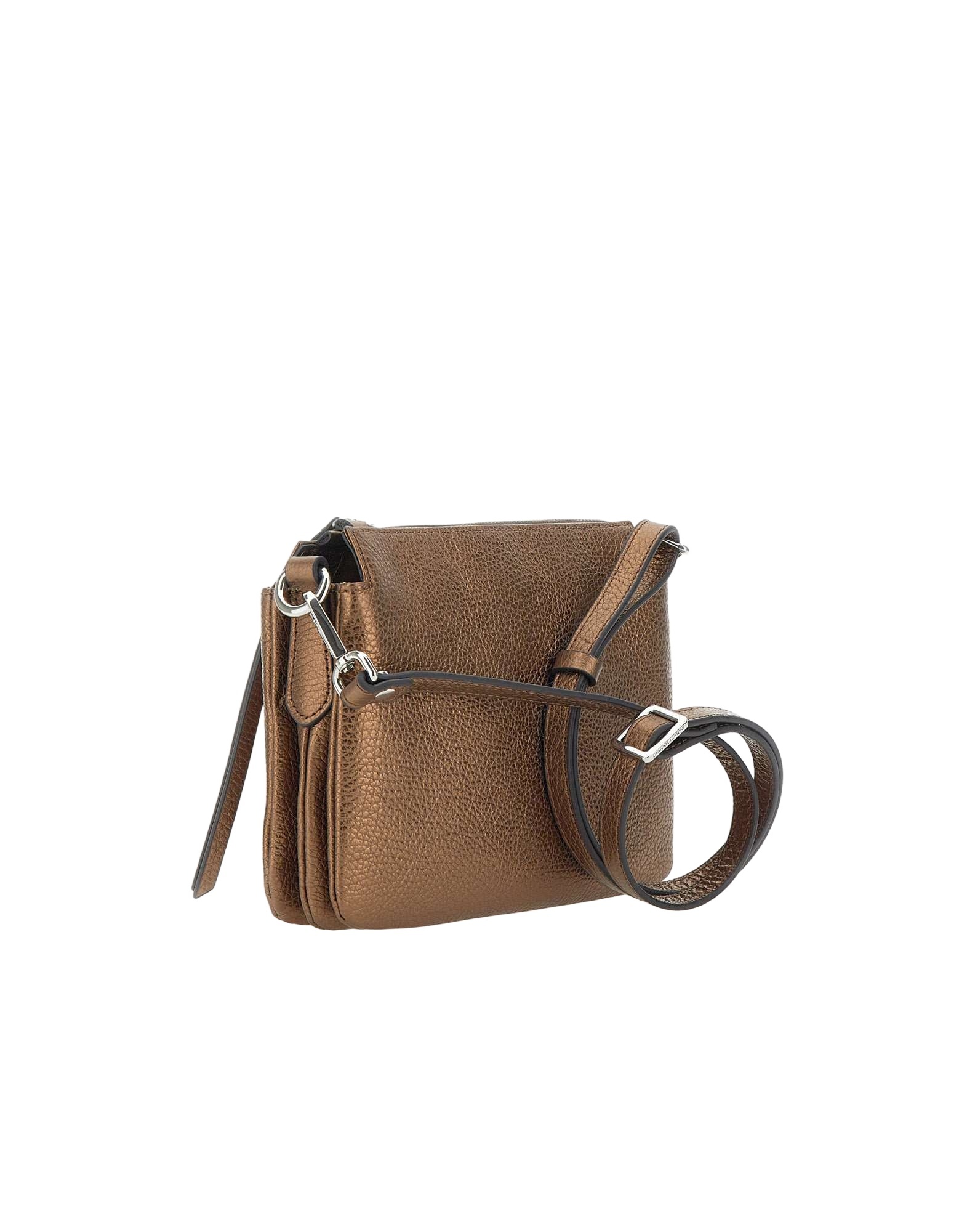Gianni Chiarini Leather Cross Body Bag In Brown