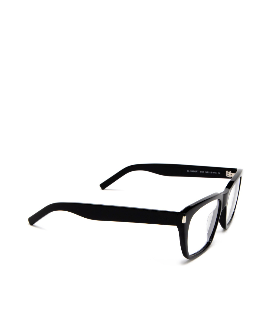 Saint Laurent Sl598 Square-frame Glasses In Black