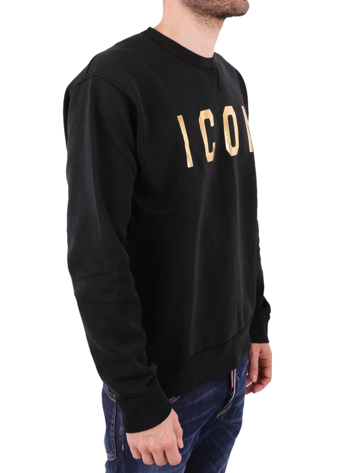 Dsquared2 Logo Sweater In Black