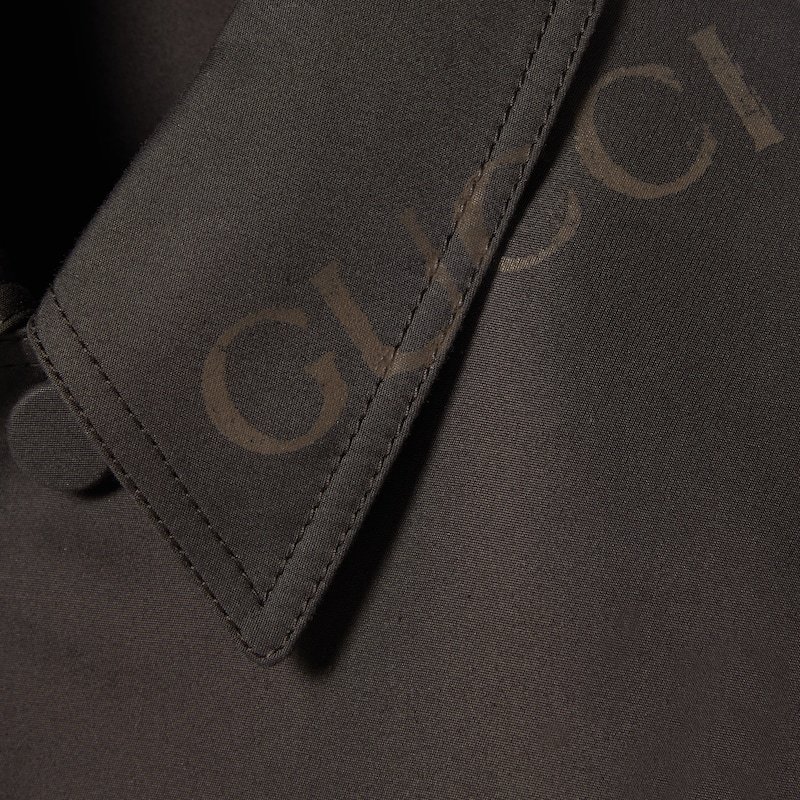Gucci Men Technical Cotton-blend Jacket In Black