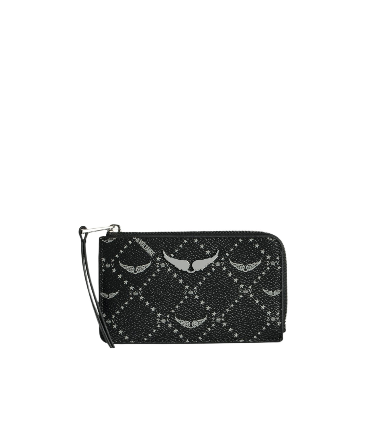 ZADIG & VOLTAIRE MONOGRAM CARD HOLDER
