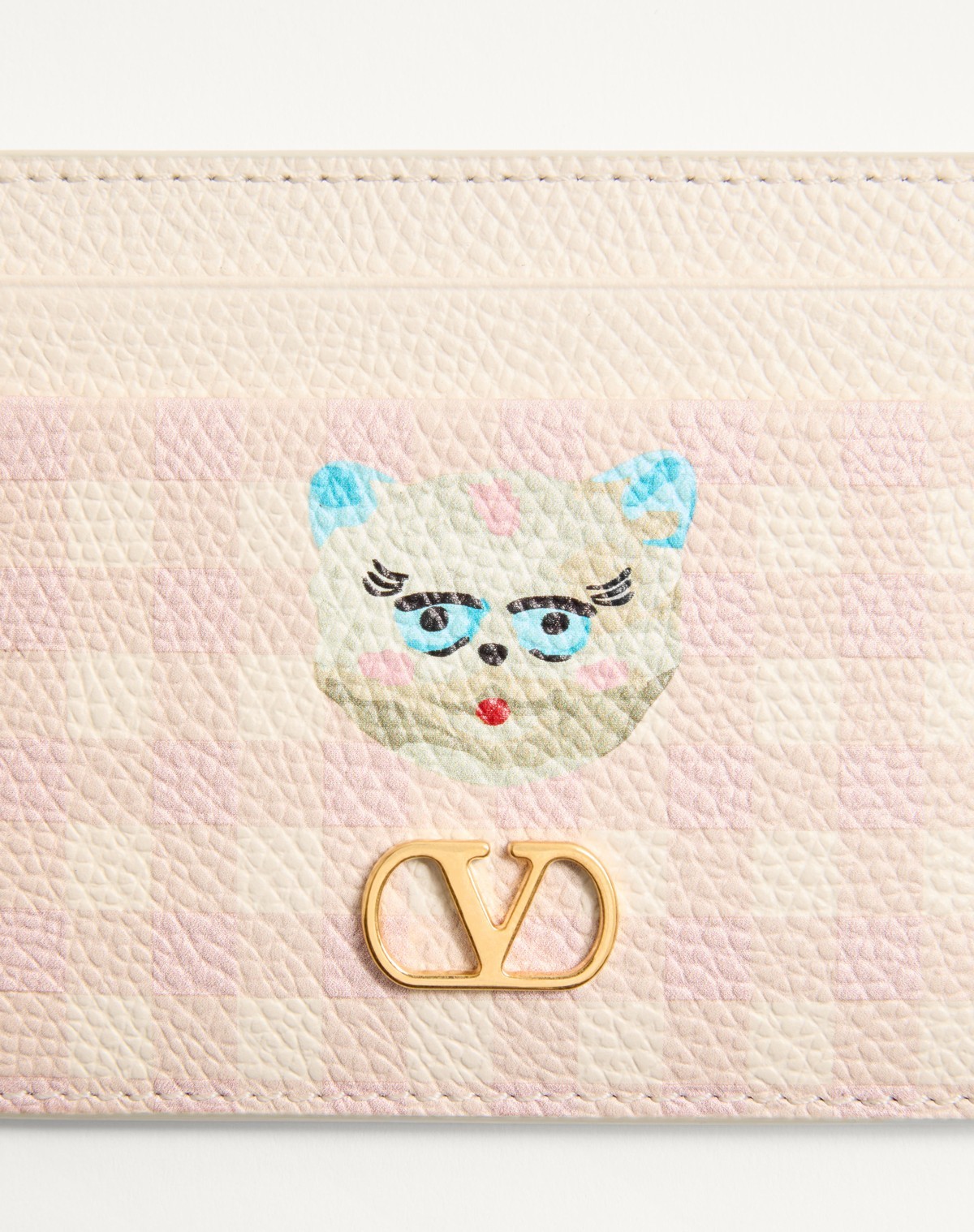 Valentino Vlogo Signature Le Chat De La Maison Cardholder