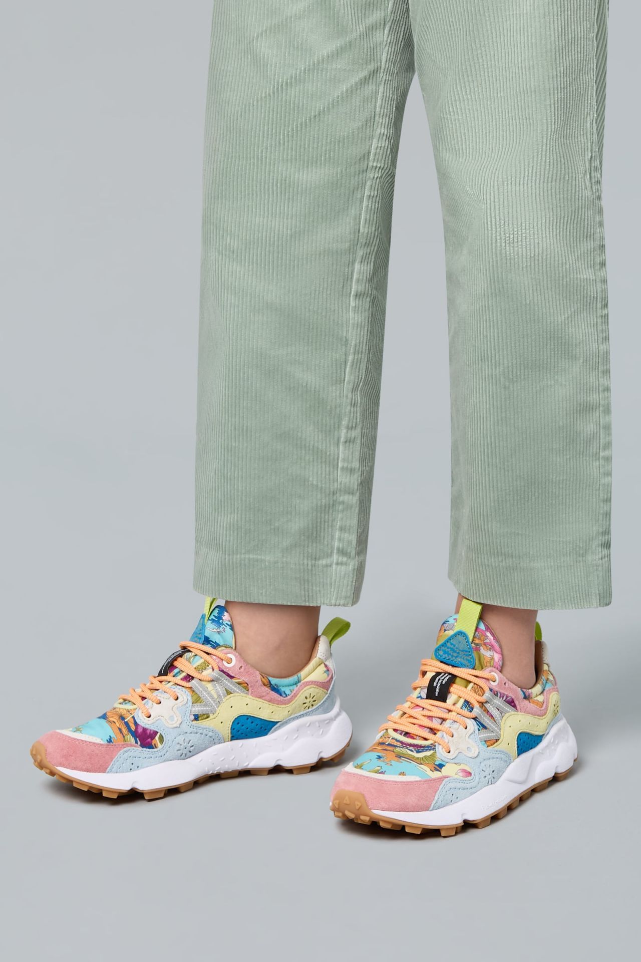 Flower Mountain Lace-up Sneakers