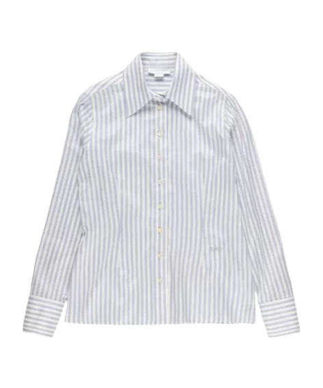 Stella Mccartney Striped Shirt In White