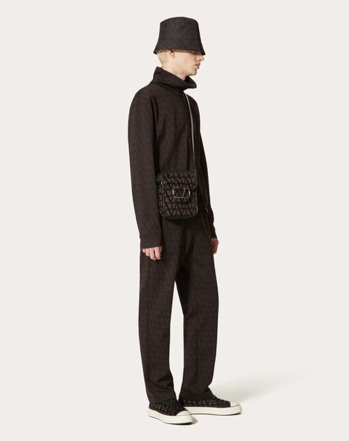 Valentino Toile Iconographe-print Track Jacket In Black
