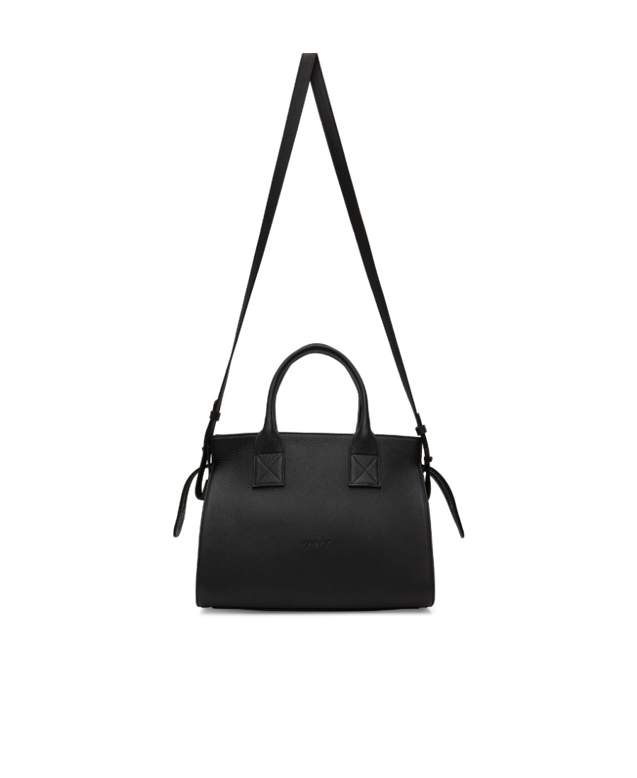 Marsèll Logo Stamp Tote Bag In Black