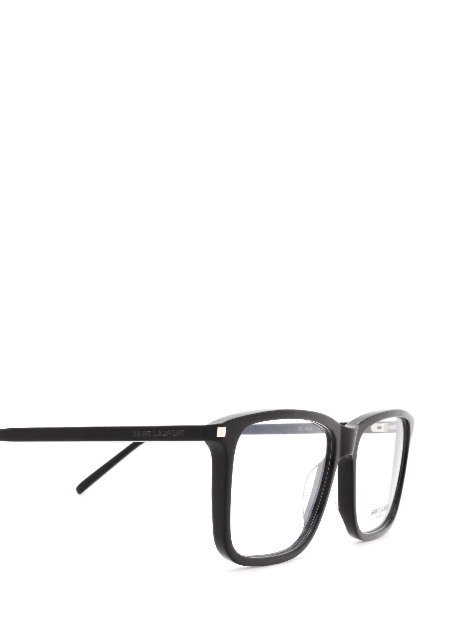 Saint Laurent Sl454 Square-frame Glasses In Black